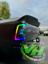 Load image into Gallery viewer, Dodge Ram 2009-2018 "Phantom 3 5th Gen Style RGB Color Changing” Tail Lamps