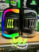 Load image into Gallery viewer, Dodge Ram 2009-2018 "Phantom 3 5th Gen Style RGB Color Changing” Tail Lamps