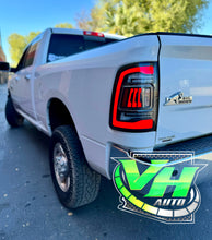 Cargar imagen en el visor de la galería, Dodge Ram 2009-2018 "V2 5th Gen Style SEQUENCE" Tail Lamps