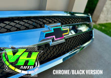 Load image into Gallery viewer, 07-13 Chevy Silverado Bluetooth Color Changing LED RGB Bowtie Emblem