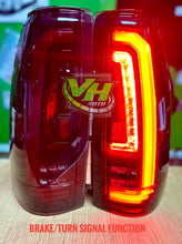 Load image into Gallery viewer, 88-98 OBS Chevy Silverado Tahoe Suburban Blazer GMC Sierra Yukon LED “Big C” Gen 2 Tail Lamps