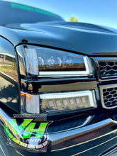 Load image into Gallery viewer, 03-06 Chevy Silverado “ALPHA FULL LED” Headlamps