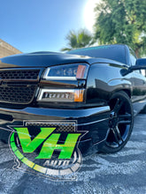 Load image into Gallery viewer, 03-06 Chevy Silverado “ALPHA FULL LED” Headlamps