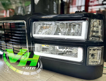Load image into Gallery viewer, 88-98 Chevy Silverado Tahoe Blazer, GMC Sierra Yukon LED “L Bar LED Reflector” Headlights