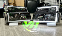 Load image into Gallery viewer, 2004 - 2012 Chevy Colorado / GMC Canyon “Big C Bar” LED DRL Headlamps