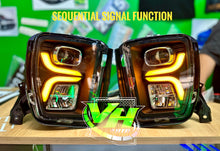 Cargar imagen en el visor de la galería, 13-18 Dodge Ram 1500 “Switchback Sequential Style 2” FULL LED DRL Fog Lamps