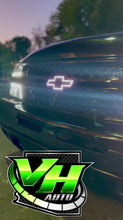 Load and play video in Gallery viewer, 03-06 Chevy Silverado Bluetooth Color Changing LED RGB Bowtie Emblem