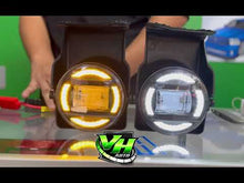 Cargar y reproducir el video en el visor de la galería, 03-06 GMC Sierra Switchback LED DRL Fog Lamps