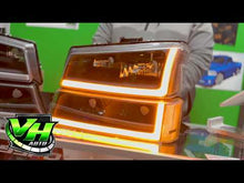 Load and play video in Gallery viewer, 03-06 Chevy Silverado "Switchback Sequential L Bar" Headlights