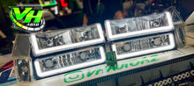 Load image into Gallery viewer, 88-98 Chevy Silverado Tahoe Blazer, GMC Sierra Yukon LED “U” Bar Headlights