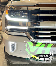 Load image into Gallery viewer, 16-18 Chevy Silverado LED DRL Fog Lamps