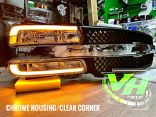 Load image into Gallery viewer, 1999-2002 Chevy Silverado / 2000-2006 Tahoe “Big C Bar Gen 2 SWITCHBACK SEQUENTIAL” LED DRL Headlamps