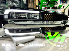 Load image into Gallery viewer, 1999-2002 Chevy Silverado / 2000-2006 Tahoe “Big C Bar Gen 2 SWITCHBACK SEQUENTIAL” LED DRL Headlamps