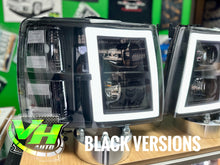 Load image into Gallery viewer, 07-13 Chevy Silverado LED DRL "Rivian Style” Reflector Headlamps