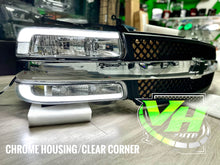 Load image into Gallery viewer, 1999-2002 Chevy Silverado / 2000-2006 Tahoe “Big C Bar Gen 2 SWITCHBACK SEQUENTIAL” LED DRL Headlamps