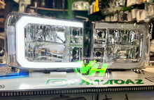 Load image into Gallery viewer, 07-13 GMC Sierra LED DRL "BIG C” Bar Reflector Headlamps