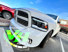 Cargar imagen en el visor de la galería, 09-18 Dodge Ram DUAL SEQUENTIAL LED Projector Headlights