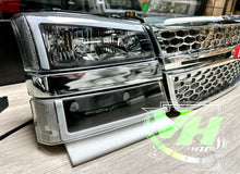 Load image into Gallery viewer, 2003 2006 Chevy Silverado “Big C SWITCHBACK SEQUENTIAL” LED DRL Headlamps