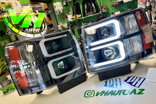 Load image into Gallery viewer, 07-13 Chevy Silverado LED DRL "Double C Bar Projector” Headlamps
