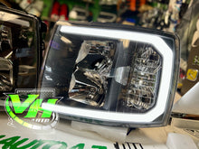Load image into Gallery viewer, 07-13 Chevy Silverado LED DRL "BIG C” Bar Reflector Headlamps