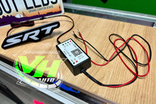 Load image into Gallery viewer, Dodge Jeep Chrysler “SRT”LED RGB Bluetooth Color Changing Emblem