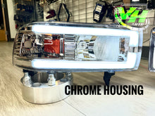 Cargar imagen en el visor de la galería, 94-01 Dodge Ram “Split C" LED DRL Headlights