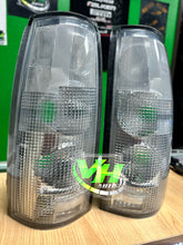 Load image into Gallery viewer, 88-98 OBS Chevy Silverado Tahoe Blazer GMC Sierra Yukon “JDM Clear” Tail Lamps