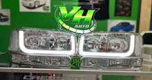 Load image into Gallery viewer, 99-06 GMC Sierra Yukon "U Bar" Headlights