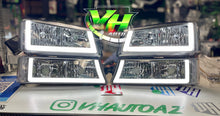 Load image into Gallery viewer, 2003 - 2006 Chevy Silverado LED “U” Bar Headlights