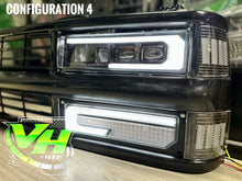 Load image into Gallery viewer, 88-98 Chevy Silverado Tahoe Blazer, GMC Sierra Yukon “ALPHA” FULL LED Headlights