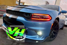 Cargar imagen en el visor de la galería, 15-22 Dodge Charger RGB Bluetooth Color Changing DRL Headlmaps