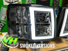 Load image into Gallery viewer, 07-13 Chevy Silverado LED DRL "Rivian Style” Reflector Headlamps
