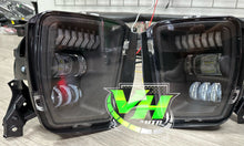 Cargar imagen en el visor de la galería, 13-18 Dodge Ram 1500 “Switchback Sequential Style 1” FULL LED DRL Fog Lamps