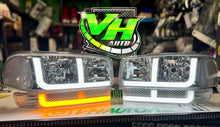 Load image into Gallery viewer, 99-06 GMC Sierra Yukon "F Bar Switchback" Headlights