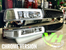 Load image into Gallery viewer, 1999-2002 Chevy Silverado / 2000-2006 Tahoe “Cube” LED DRL Headlamps
