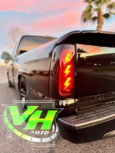 Cargar imagen en el visor de la galería, 1999-2006 Chevy Silverado GMC Sierra Full LED “Bolt” Sequential Tail Lamps
