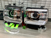 Load image into Gallery viewer, 14-15 GMC Sierra OE Style LED DRL Projector Headlights
