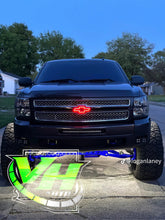 Cargar imagen en el visor de la galería, 07-13 Chevy Silverado Bluetooth Color Changing LED RGB Bowtie Emblem
