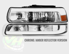 Cargar imagen en el visor de la galería, 1999-2002 Chevy Silverado / 2000-2006 Tahoe “Big C Bar Gen 2 SWITCHBACK SEQUENTIAL” LED DRL Headlamps
