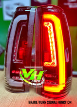 Cargar imagen en el visor de la galería, 88-98 OBS Chevy Silverado Tahoe Suburban Blazer GMC Sierra Yukon LED “Big C” Gen 2 Tail Lamps
