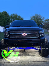 Cargar imagen en el visor de la galería, 07-13 Chevy Silverado Bluetooth Color Changing LED RGB Bowtie Emblem
