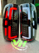 Cargar imagen en el visor de la galería, 1999-2006 Chevy Silverado GMC Sierra LED “Big C” Bar Tail Lamps
