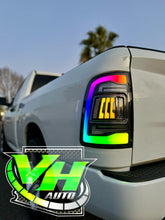 Cargar imagen en el visor de la galería, Dodge Ram 2009-2018 &quot;Phantom 3 5th Gen Style RGB Color Changing” Tail Lamps
