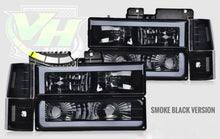 Cargar imagen en el visor de la galería, 88-98 Chevy Silverado Tahoe Blazer, GMC Sierra Yukon LED “BIG C”  Bar Headlights
