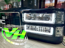 Load image into Gallery viewer, 88-98 Chevy Silverado Tahoe Blazer, GMC Sierra Yukon LED “Projector U” Bar Headlights
