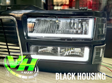 Load image into Gallery viewer, 88-98 Chevy Silverado Tahoe Blazer, GMC Sierra Yukon LED “L Bar LED Reflector” Headlights
