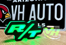 Cargar imagen en el visor de la galería, DODGE “RT” LED RGB Bluetooth Color Changing Emblem
