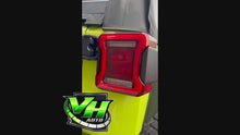 Cargar y reproducir el video en el visor de la galería, Jeep JK LED “JL Style Infinity 3D Sequence” Tail Lamps
