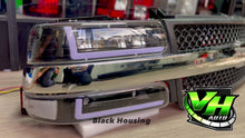 Cargar y reproducir el video en el visor de la galería, 1999-2002 Chevy Silverado / 2000-2006 Tahoe “Double L SWITCHBACK SEQUENTIAL” LED DRL Headlamps
