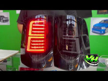 Cargar y reproducir el video en el visor de la galería, 2009-2018 Dodge Ram &quot;Double C Sequential&quot; Tail Lamps
